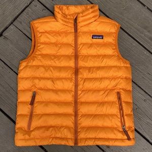 Patagonia EUC Sweater Down Vest Boys L or 12